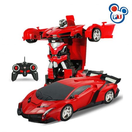 سيارة تتحول روبوت بريموت كنترول للأطفال 